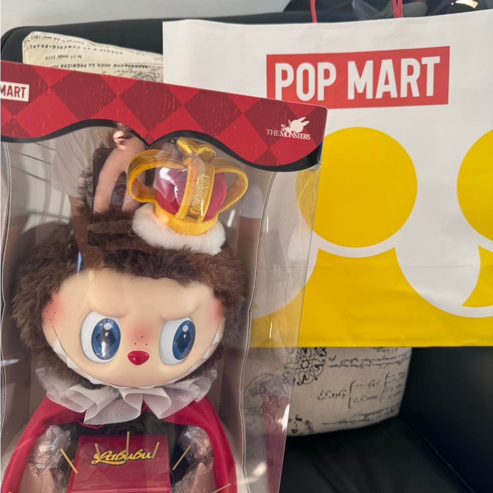 Pop Mart The Monsters Brown and Red Decor Figure